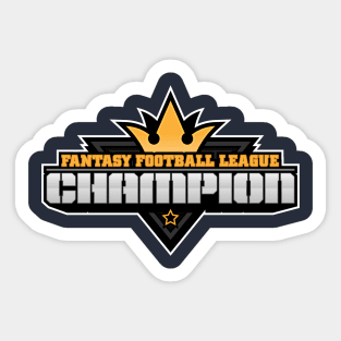 Fantasy Football Champion 2 Sticker